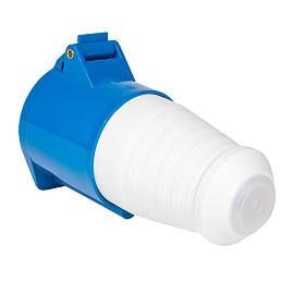 Розетка кабельная силовая переносная 223 2Р+РЕ 32А 220В IP44 ps-223-32-220 EKF PROxima
