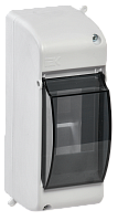 Бокс пластиковый КМПн 2/2 IP30 навесной KREPTA 3, с прозр.крышкой MKP42-N-02-30-20 /20  шт/ IEK