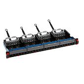 Патч-панель укомплектованная - 19дюйм - 1U - категория 6 - UTP - 24 x RJ 45 033760 Legrand