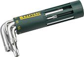 Набор имбусовых (звездочек) ключей TORX Hole T10-T50, 8 пред Cr-Mo сталь KRAFTOOL 27430-1_z01
