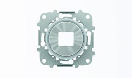 Накладка для механизмов зарядного устройства USB, арт.8185, SKY Moon, кольцо хром 2CLA868500A1401 ABB