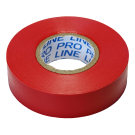 Изолента ПВХ красная  19мм 20м   6778 Pro-Line