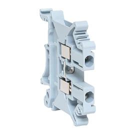 Колодка клеммная винтовая 2.5 UT серая scr-ut-2,5-g EKF