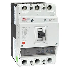Выключатель автоматический AV POWER-2/3 250А 100kA ETU2.0 EKF AVERES