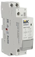 Контактор модульный ARMAT KMR 16А 24В AC/DC 2НЗ AR-KMR20-016-02-024 IEK