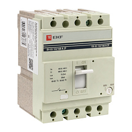 Выключатель нагрузки ВН-99 3P 160/160А (sl99-160-160) EKF