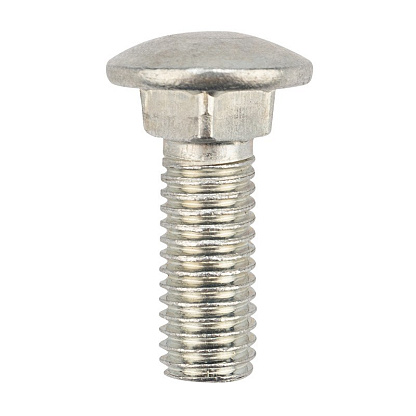 Изображение товара Винт мебельный с квадратным подголовником  DIN603 М 8х 35 цинк