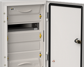 Корпус металлический ЩРн-180 (3х60) 835х830х140мм IP54 серый (две двери)  TITAN 5  TI5-50-N-3X060-54-7035 IEK