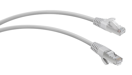Изображение товара Патч-корд F/UTP 5е 10м экранированный серый для Ethernet компрессии