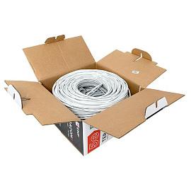 Кабель витая пара TERACOM CS Cat.5E F/UTP 4 пары solid 24AWG оболочка нг(А)-LSLTx цвет серый