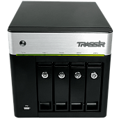 Видеорегистратор 32-канальный IP, до 4-х съемных HDD/SSD 3.5", любой емкости DuoStation AF 32 TRASSIR