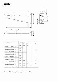 Консоль СО 400 HDZ IEK CLM50D-CSSO-0400-HDZ
