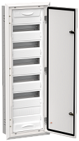 Корпус металлический ЩРв-72 (1х72) 1005х365х130мм IP31 белый (одна дверь) TI5-50-V-072-31 TITAN 5 IEK