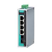 Коммутатор компактный 4 x 10/100BaseTX, 1 x 100BaseFX в металлическом корпусе EDS-205A-M-SC MOXA