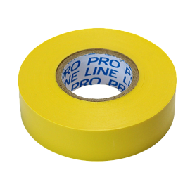 Изолента ПВХ желтая 19мм 20м   6805 Pro-Line