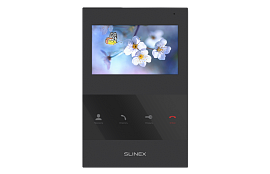 Видеодомофон SQ-04 черный 00086982 Slinex