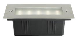 Светильник светодиодный ДКУ 3Вт PWS/R S170070 4000К 300Лм 30° Сhrome встроенный IP65 .5006584A Jazzway