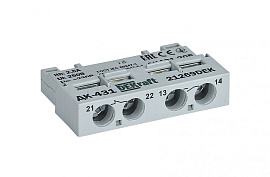 Контакт дополнительный фронтальный 1НО+1НЗ для ВА-431 DeKraft 21269DEK Schneider Electric