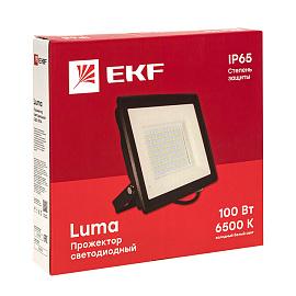 Прожектор светодиодный СДО-3006 100Вт 6500К IP65 Basic FLL-3006-100-6500 EKF