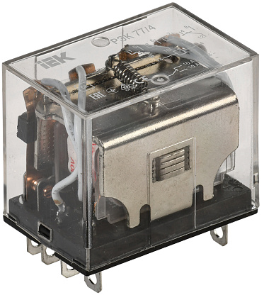 Изображение товара Реле промежуточное РЭК77/4(LY4) 10А 220В АC RRP10-4-10-220A IEK