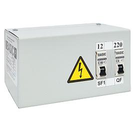 ЯТП 0,25кВА 220/12В (2 автомата) EKF Basic