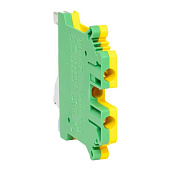 Колодка клеммная винтовая 2.5 UT земля scr-ut-2,5-pe EKF