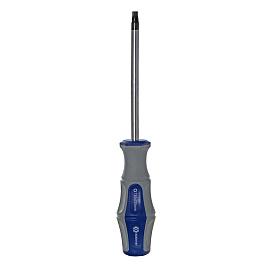 Отвертка Ultra Grip Torx Tamper-40 х 125 мм CR-V, двухкомпонентная рукоятка (1 шт.) подвес 910-096  КОБАЛЬТ