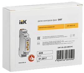 Реле фаз ORF 05. 3ф 220-460 В AC IEK ORF-05-220-460VAC IEK