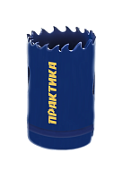 Коронка биметаллическая 32 мм (1 1/4") серия "Профи" ПРАКТИКА 035-950