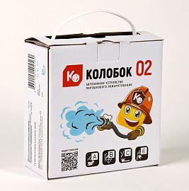 Автономное устройство порошкового пожаротушения АУПП Колобок-02 (квадрат)