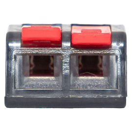 Строительно-монтажная клемма СМК 221-412 2 отверстия 0.2-4.0 мм2 (plc-smk-221-412) EKF PROxima