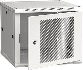 ITK Шкаф LINEA W 9U 600x600 мм дверь перфорированная, RAL7035 LWR3-09U66-PF IEK