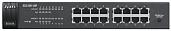 Коммутатор PoE Zyxel ES1100-16P, 16xFE, (8xPoE), rack 19", бюджет PoE 130 Вт ZX-ES1100-16P-EU0102F ZyXEL