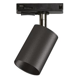 Светильник трековый PTR 26 под лампу GU10 черный 230В IP20 .5037984A  Jazzway