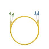 Шнур оптический duplex LC/APC-LC/UPC 9/125 sm 1м LSZH FOP(d)-9-LC/APC-LC/UPC-1m 8041c Cabeus