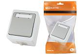Кнопка звонковая Вуокса с полем для надписи IP54 6A SQ1803-0006 TDM