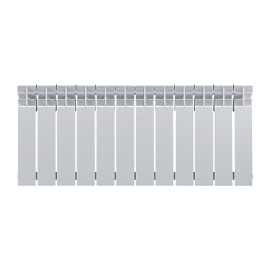 Радиатор алюминиевый PRO 350х80 12 секций 1428Вт Oasis 4640039485056