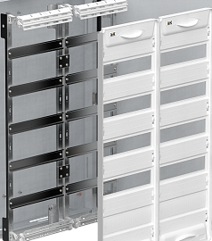 Корпус металлический ЩРн-96 (2х48) 710х570х140 IP54 белый TITAN 5 TI5-50-N-2X048-54 IEK
