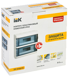 Корпус пластиковый КМПн-24 IP55 MKP72-N3-24-55 IEK
