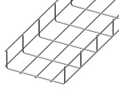 Лоток проволочный 100х60х3000 INOX (AISI 304) (3 м/уп) Промрукав