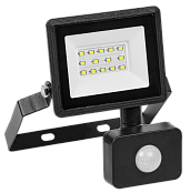 Прожектор светодиодный уличный LED 20 Вт СДО 06-20Д черный с ДД IP54 6500K IEK LPDO602-20-65-K02
