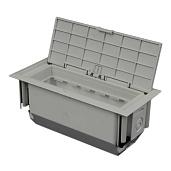 Лючок мебельный и в полые стены на 3 мод. 45х45 KOPOBOX MINI L (KB) KOPOBOX MINI L_KB KOPOS