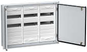 Корпус металлический ЩРв-108 (3х36) 630х885х130мм IP31 белый (две двери) TI5-50-V-3X036-31 TITAN 5 IEK