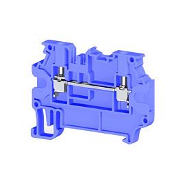 Клемма винтовая с размыкателями AVK 2,5A (синий) 304411