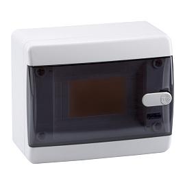 Бокс пластиковый ЩРН-П- 6 IP41 навесной OptiBox P-CNK-1-06-IP41 Дверь прозр. 145774 КЭАЗ  ++