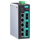Коммутатор 5 x 10/100BaseTX, 3 x 100BaseFX (одномодовое оптоволокно) с базовыми функциями управления EDS-408A-3S-SC MOXA