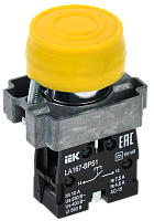 Кнопка LA167-BP51 d=22мм 1з желтая BBT20-BP51-1-22-67-K05 IEK