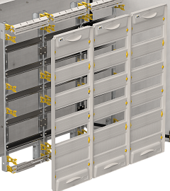 Корпус мет. ЩРн-96 (2х48) 710х570х140 IP54 сер TITAN 5TI5-50-N-2X048-54-7035 IEK