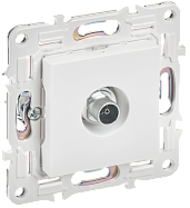 Розетка TV оконечная SK-A12W арктический белый SKANDY SK-A10-O-K01 IEK