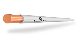 Провод ПуВ 1х1 белый (ПВ1) Дмитров-кабель (3м)